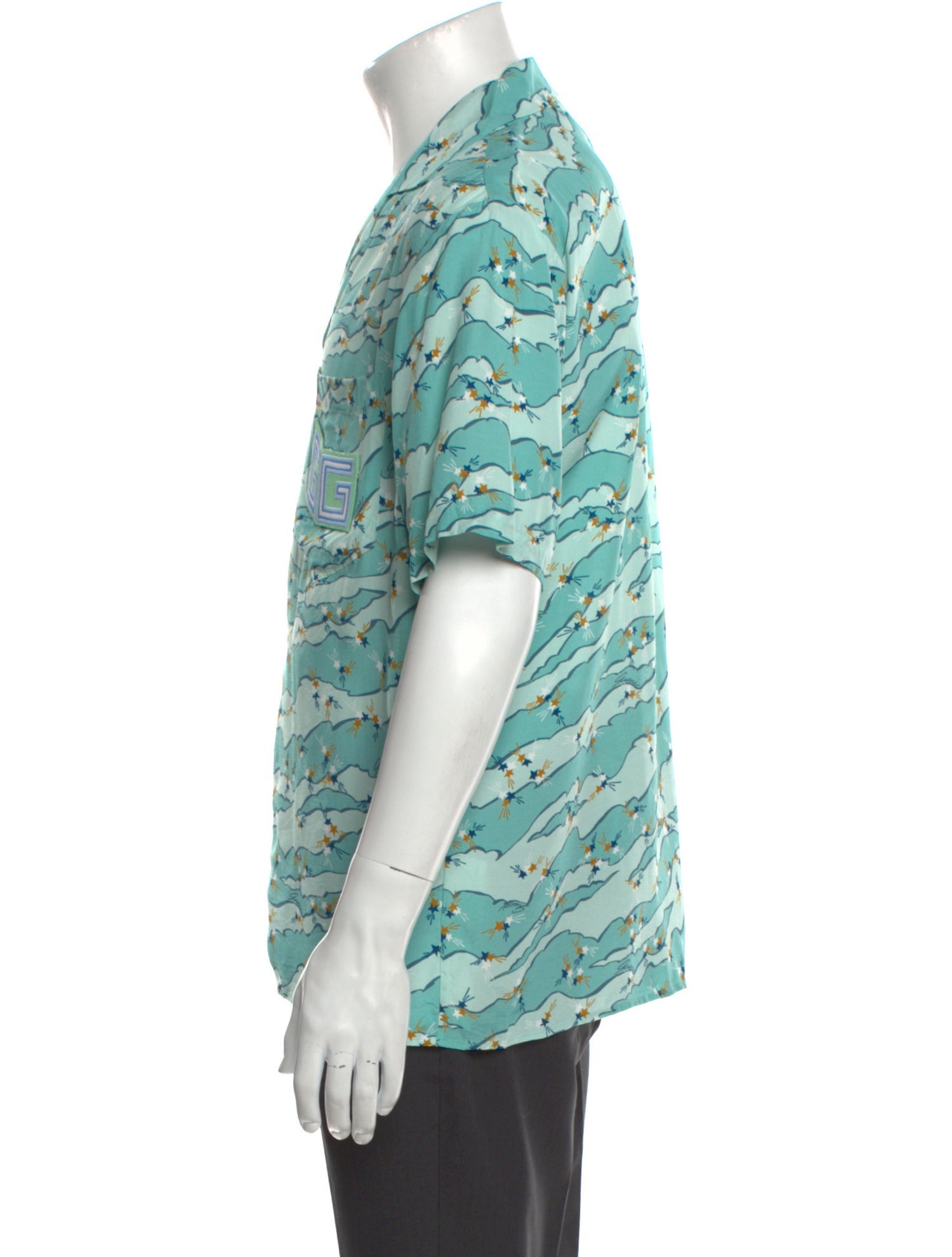 Gucci Printed Short Sleeve Shirt