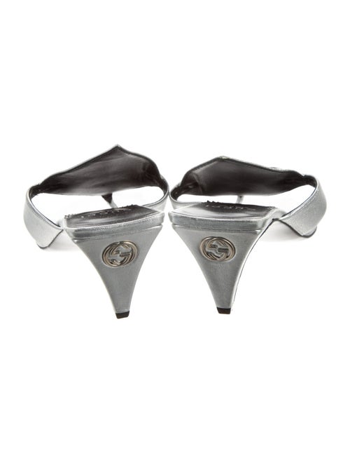 Gucci Horsebit Accent Leather Slides