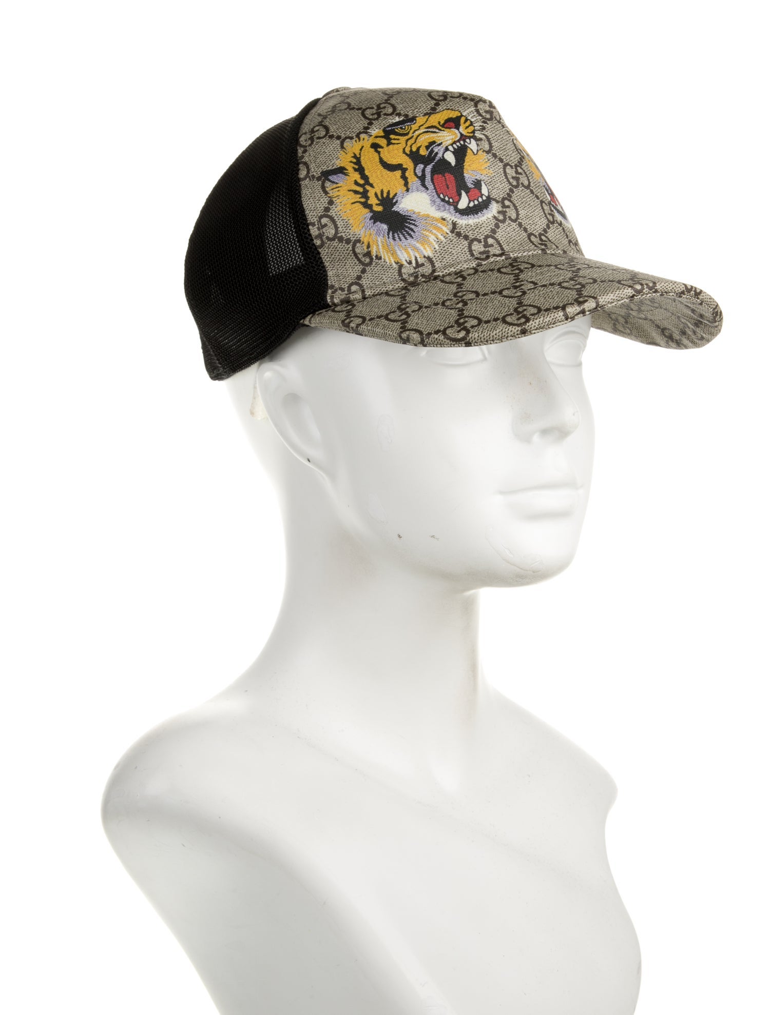Gucci GG Supreme Tiger Baseball Cap