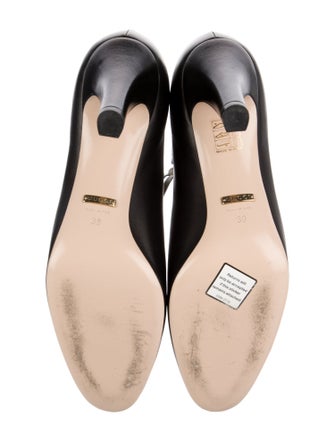 Gucci Running GG Logo Leather Lace-Up Boots