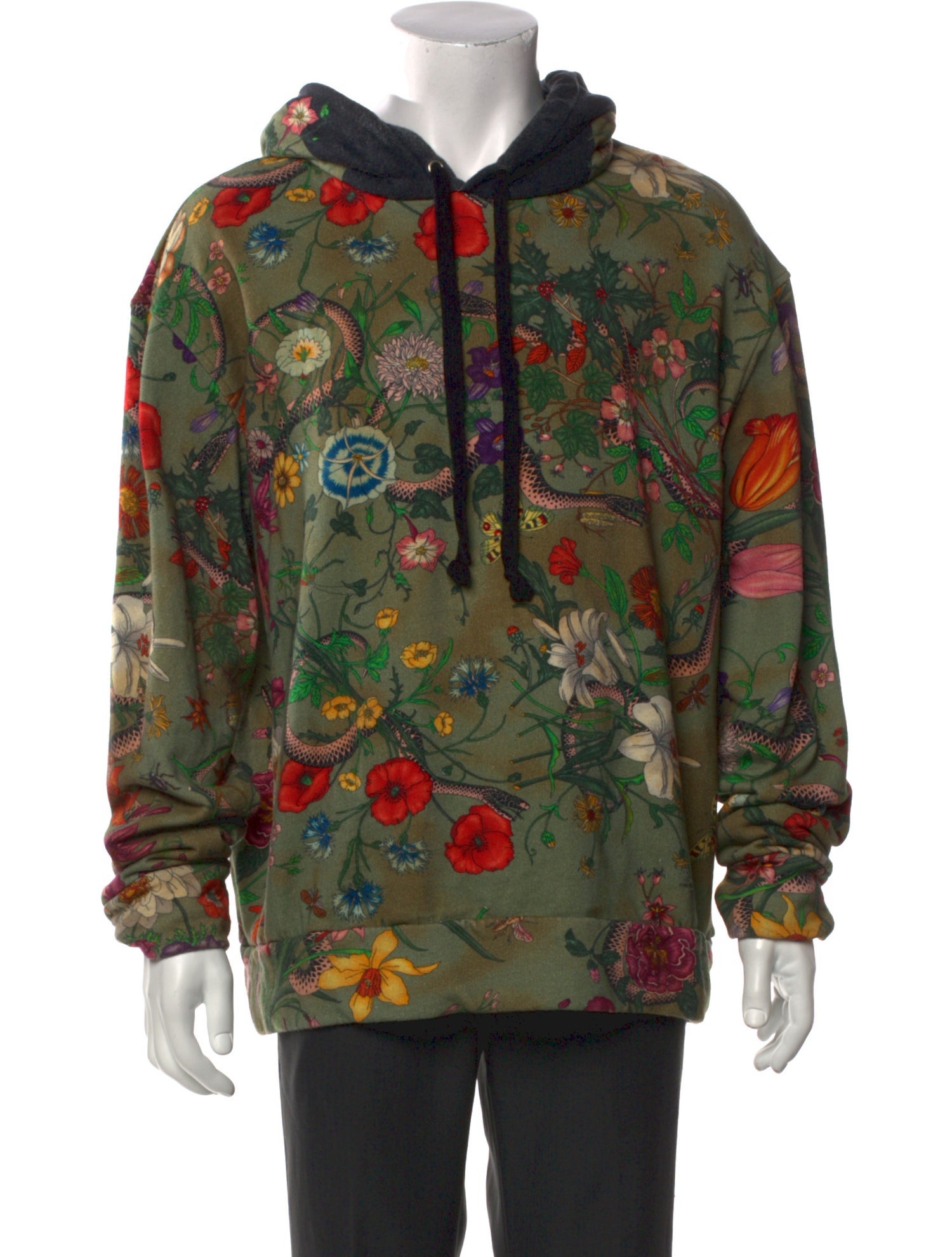 Gucci 2017 Flora Print Hoodie