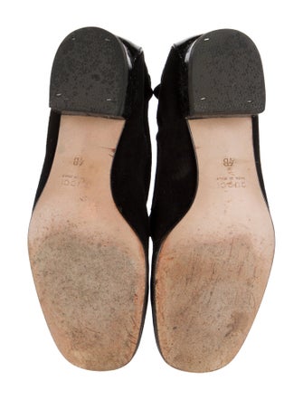 Gucci Horsebit Accent Suede Oxfords