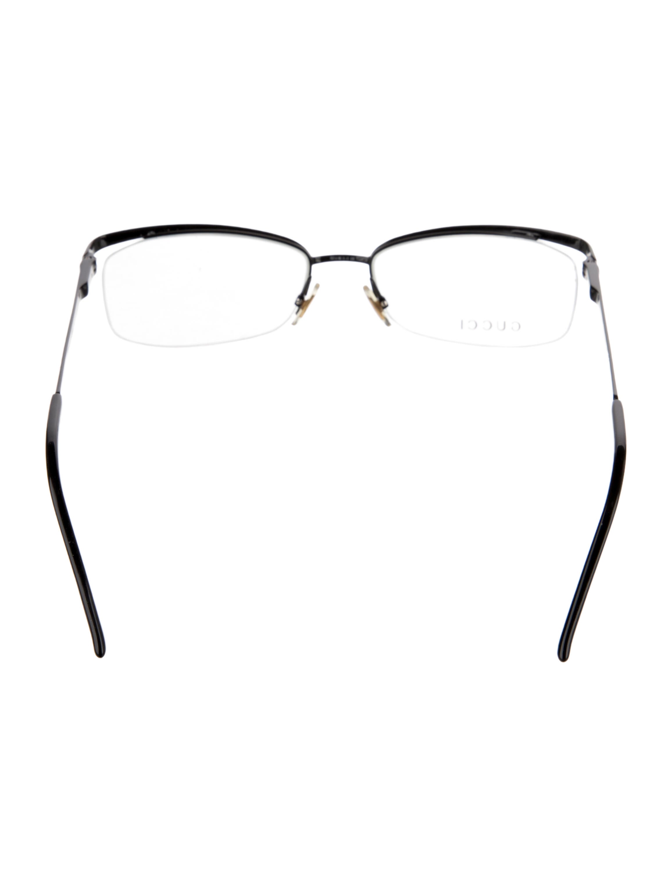 Gucci Web Accent Square Eyeglasses