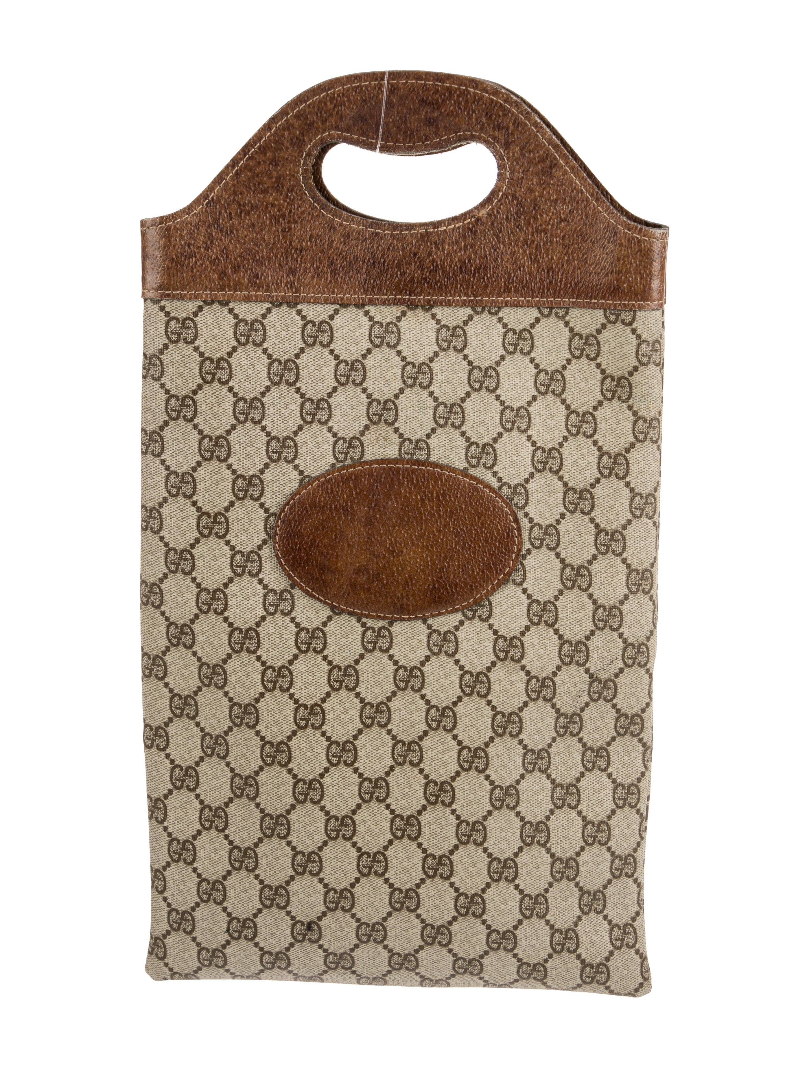 Gucci GG Signature Top Handle Bag Vintage