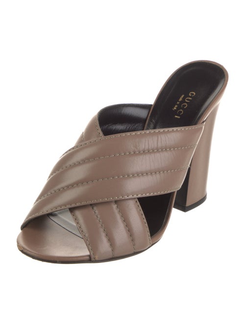 Gucci Leather Slides