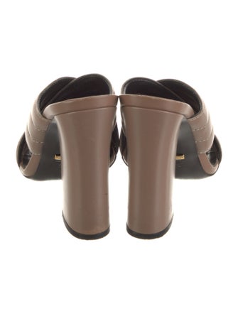 Gucci Leather Slides
