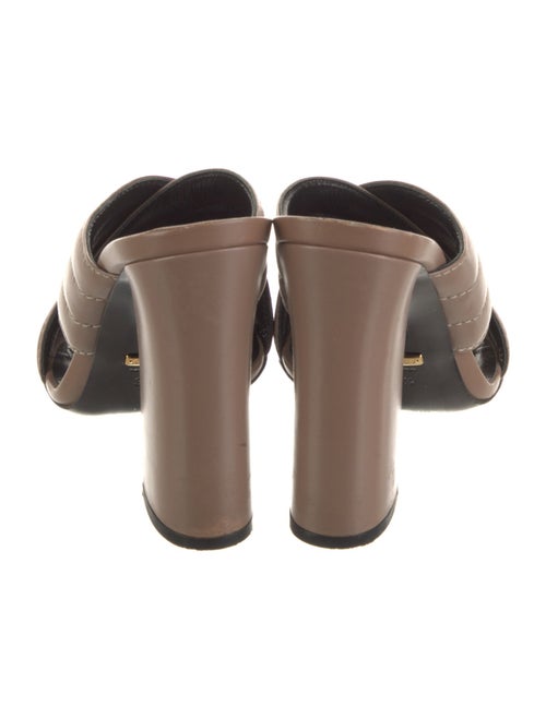 Gucci Leather Slides