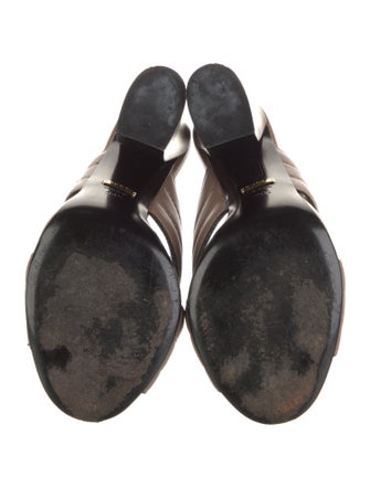 Gucci Leather Slides