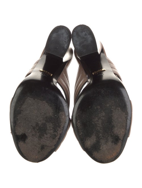 Gucci Leather Slides