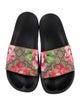 Gucci Canvas Printed Slides