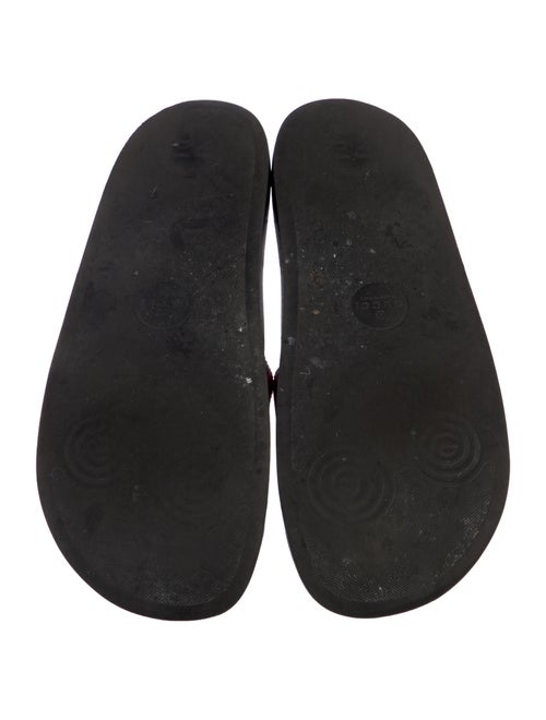 Gucci Canvas Printed Slides