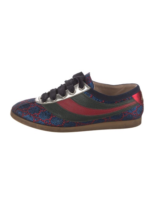 Gucci Web Accent Printed Sneakers