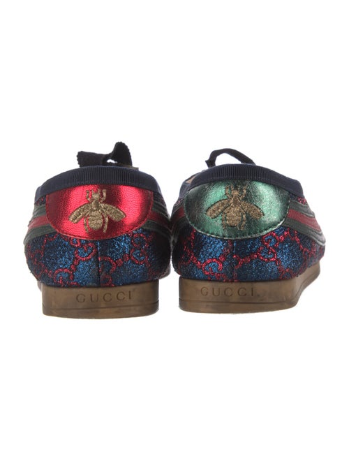 Gucci Web Accent Printed Sneakers