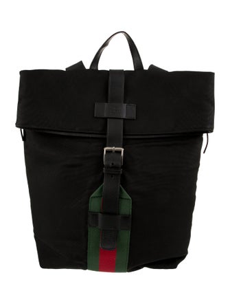 Gucci Canvas Backpack