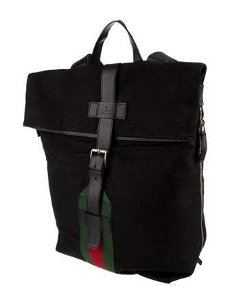 Gucci Canvas Backpack
