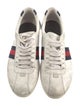 Gucci Sylvie Web Accent Leather Sneakers