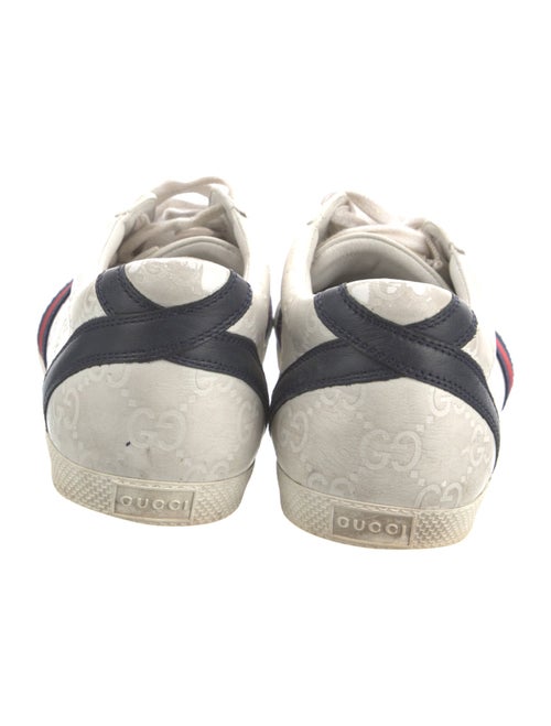 Gucci Sylvie Web Accent Leather Sneakers