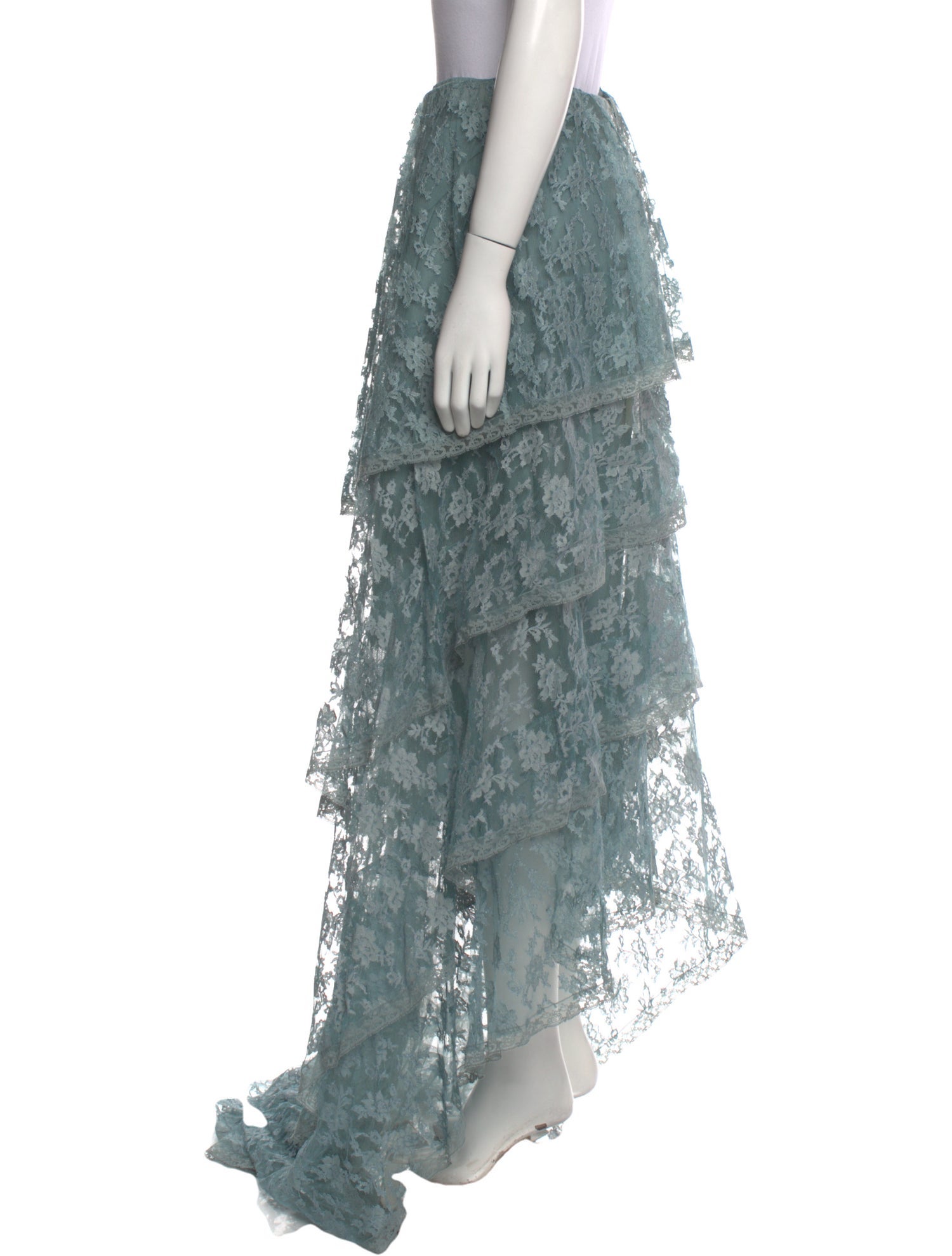 Gucci Lace Long Skirt