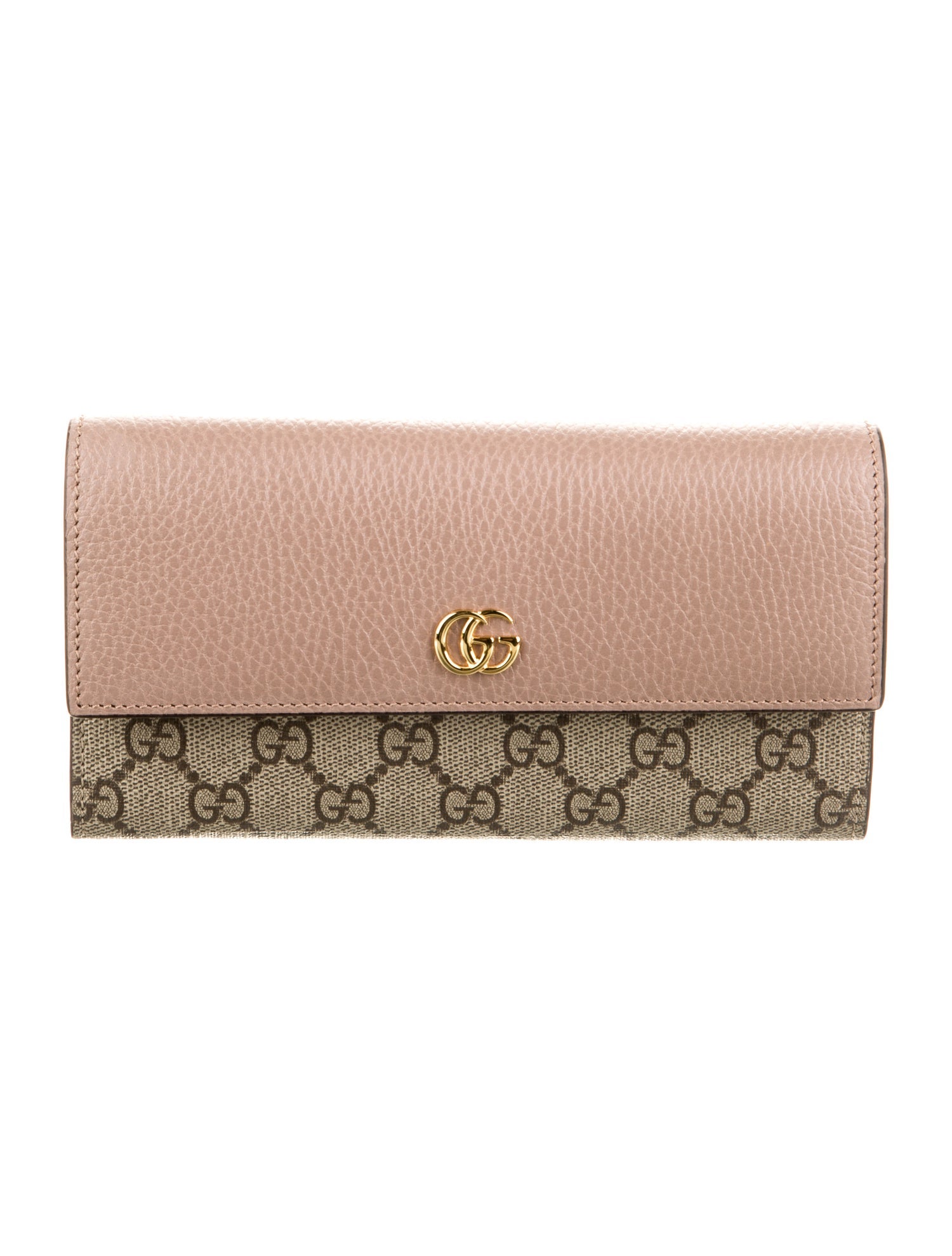 Gucci Marmont GG Supreme Continental Wallet