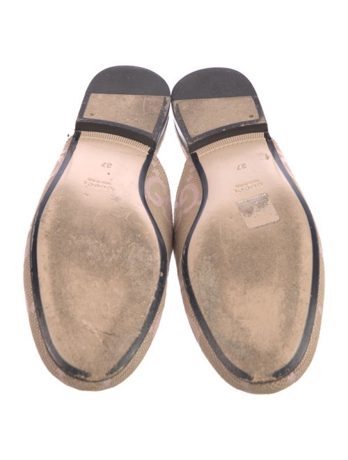 Gucci Macro GG Princetown Horsebit Accent Mules