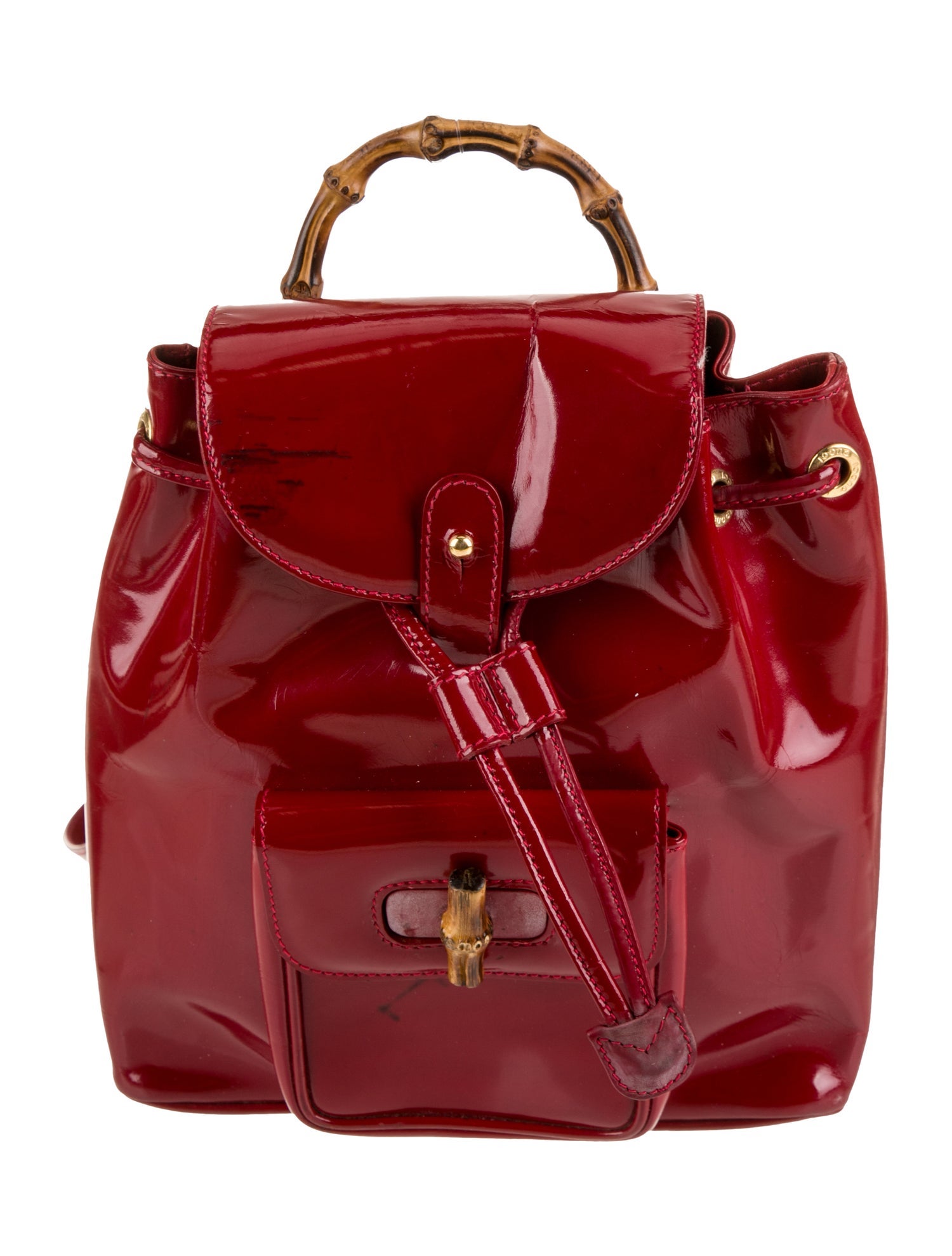 Gucci Bamboo Backpack Small Vintage