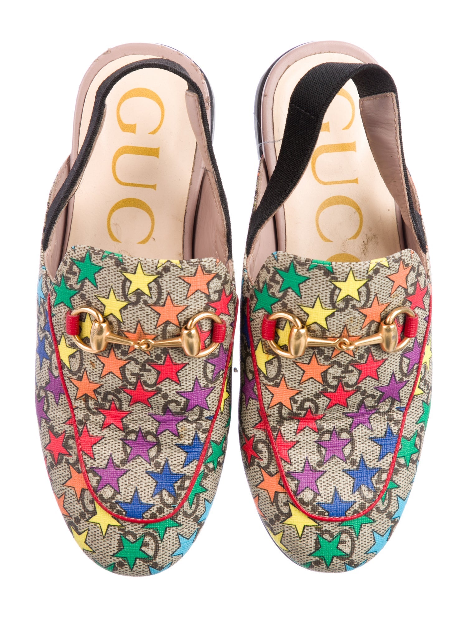Gucci Printed Mules