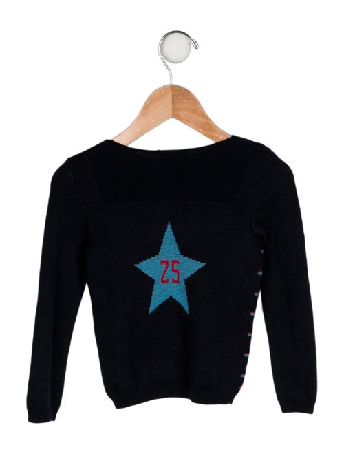 Gucci Toddler Wool Button-Shoulder Sweater