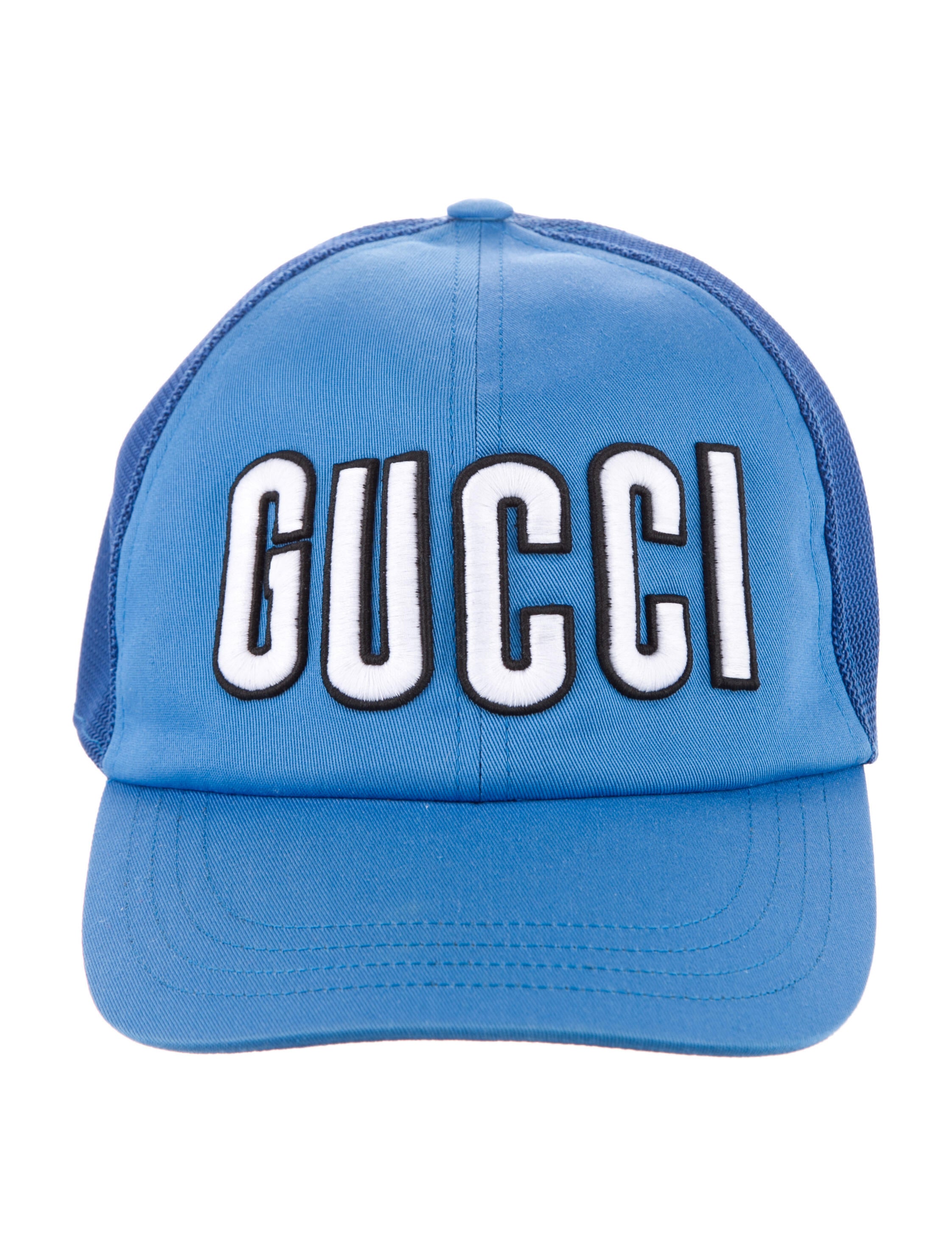 Gucci Embroiderd Logo Trucker Hat