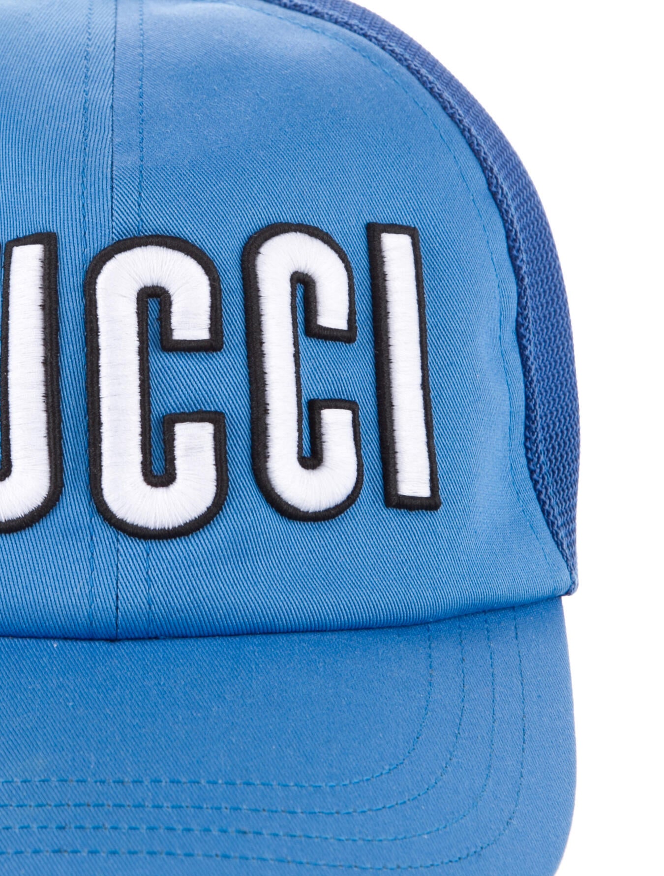 Gucci Embroiderd Logo Trucker Hat