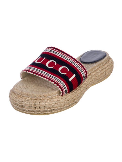 Gucci Canvas Printed Espadrilles