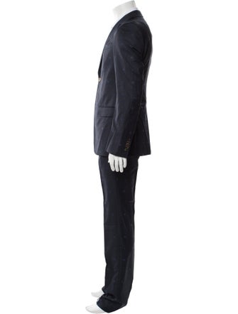 Gucci Bee Accent Wool Two-Piece Suit