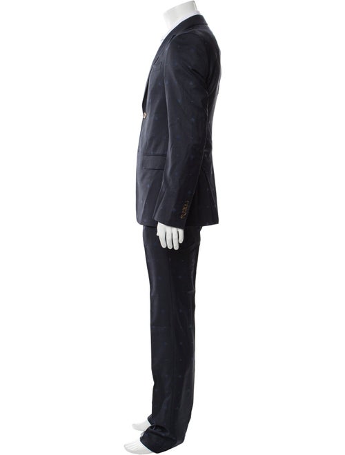 Gucci Bee Accent Wool Two-Piece Suit