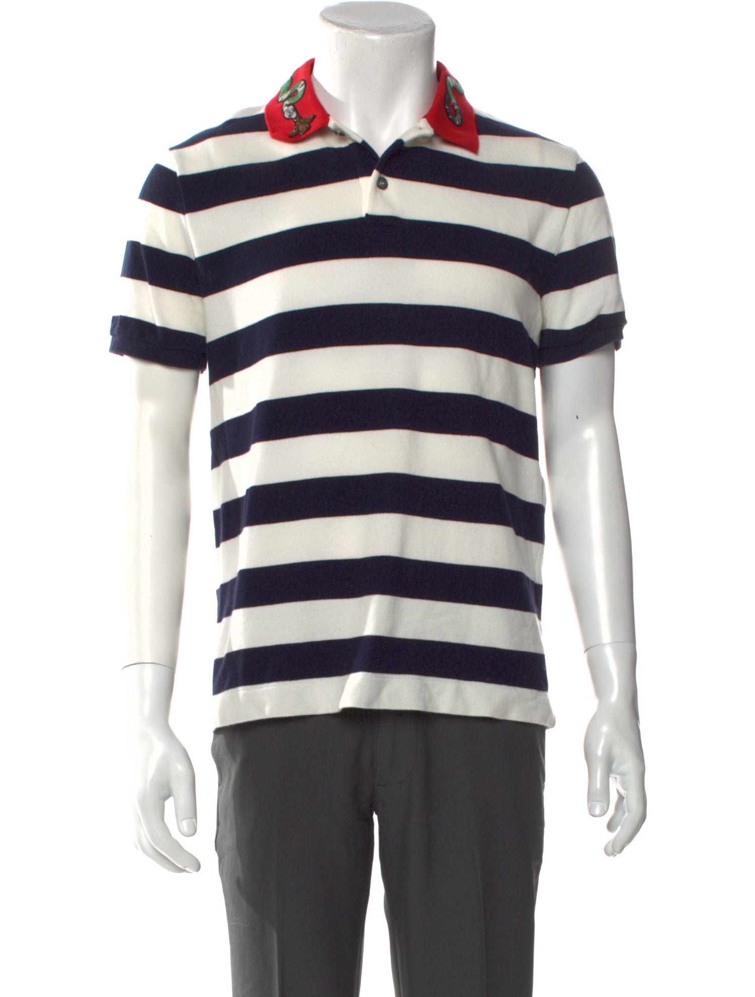 Supreme AKIRA Soccer Top Graphic Print Polo Shirt - Black