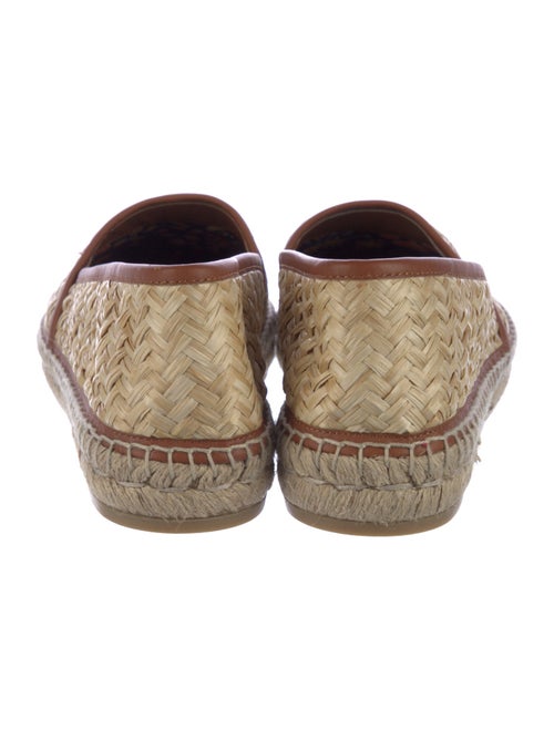 Gucci Interlocking G Logo Raffia Espadrilles