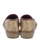 Gucci Interlocking G Logo Raffia Espadrilles
