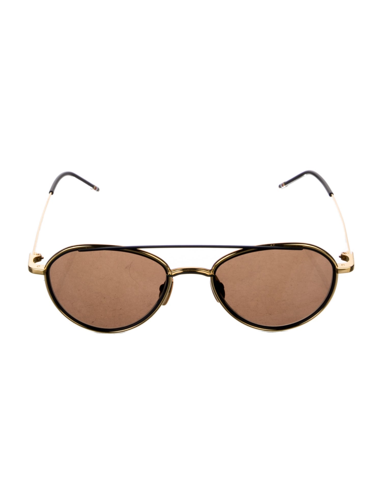 Thom Browne Aviator Tinted Sunglasses