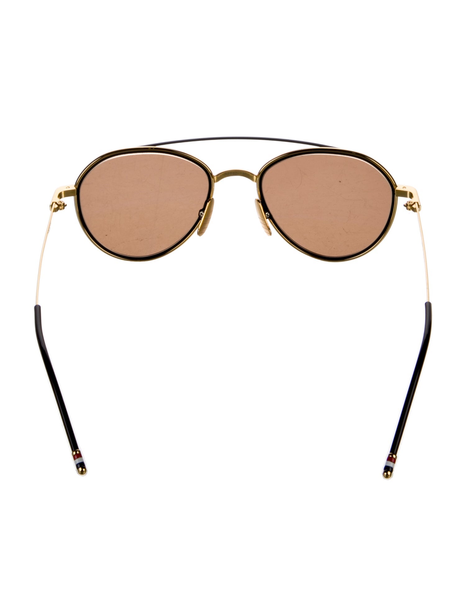 Thom Browne Aviator Tinted Sunglasses