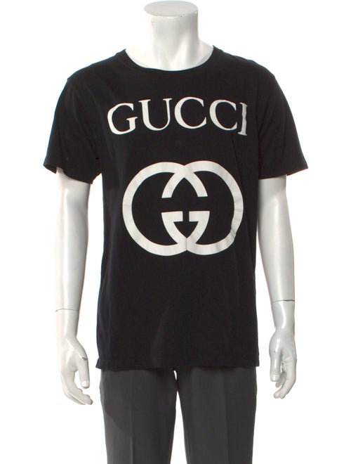 Gucci GG Logo Crew Neck T-Shirt
