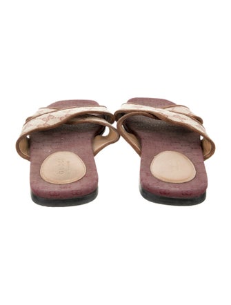 Gucci GG Canvas Canvas Slides