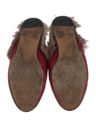 Gucci Princetown Horsebit Accent Mules