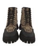 Gucci GG Canvas Canvas Combat Boots