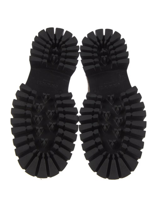 Gucci GG Canvas Canvas Combat Boots