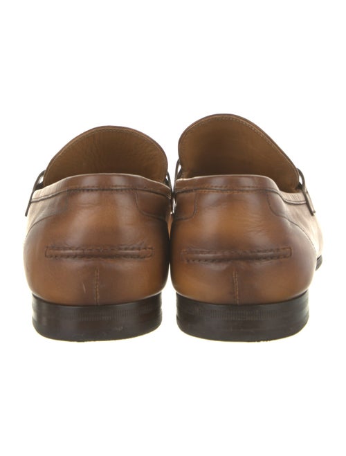 Gucci Horsebit Accent Leather Monk Straps