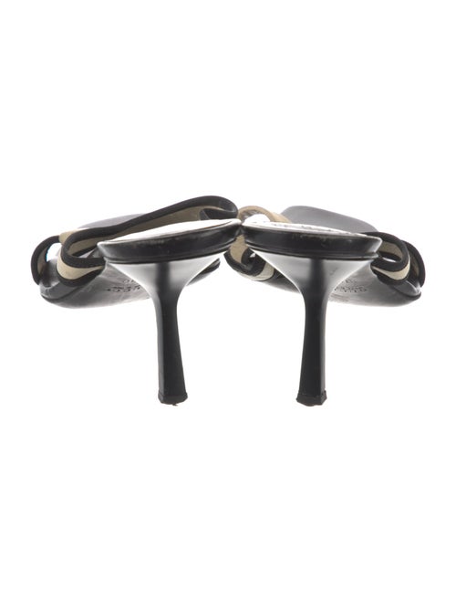 Gucci Interlocking G Logo Leather Slides