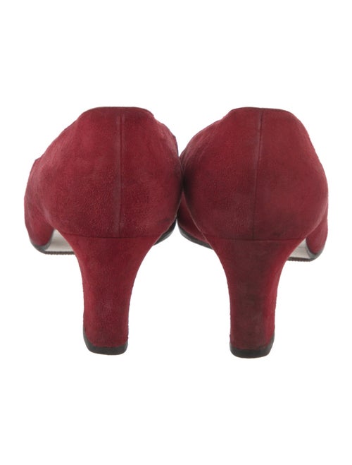 Gucci Double G Logo Suede Pumps