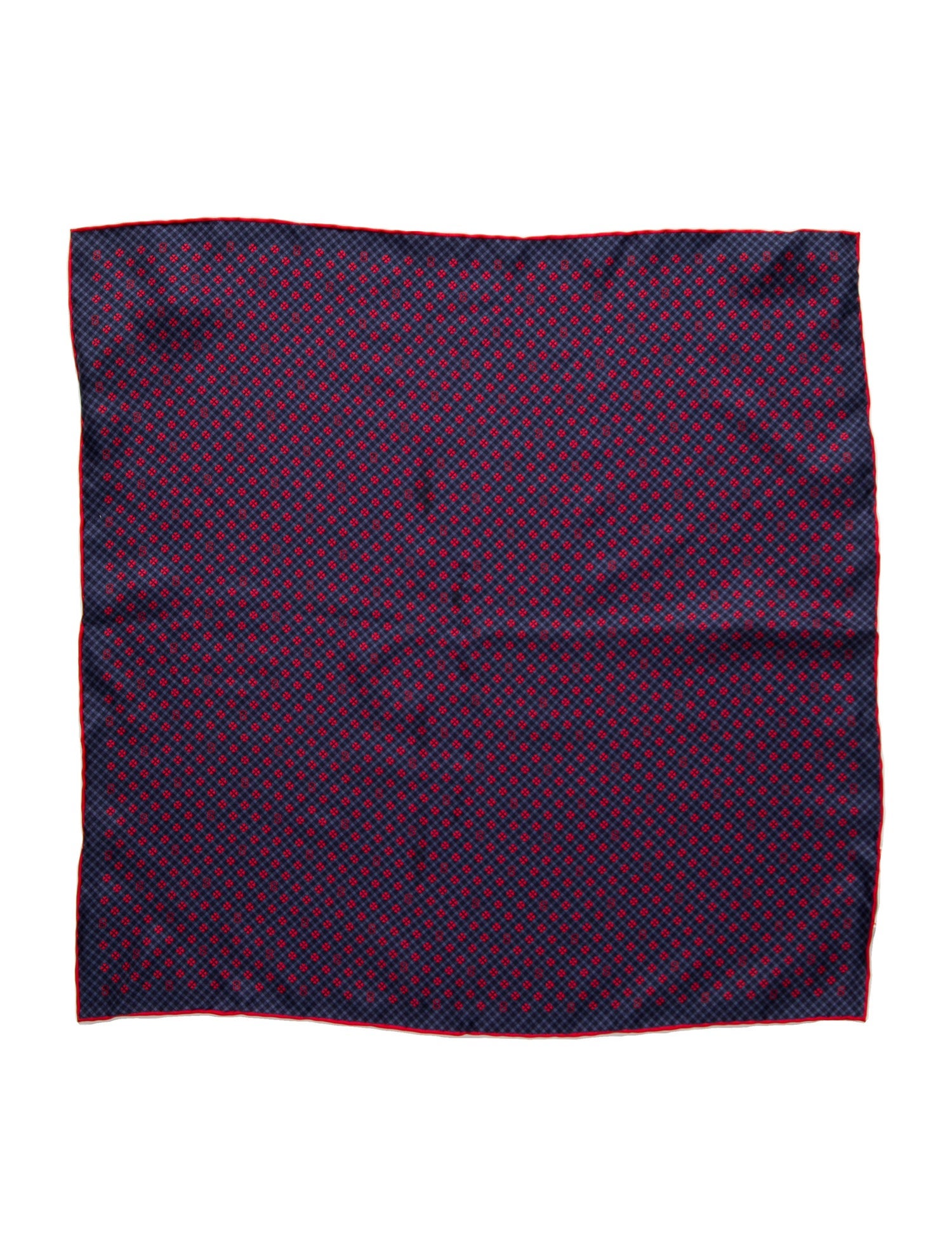 Gucci Patterned Pocket Square