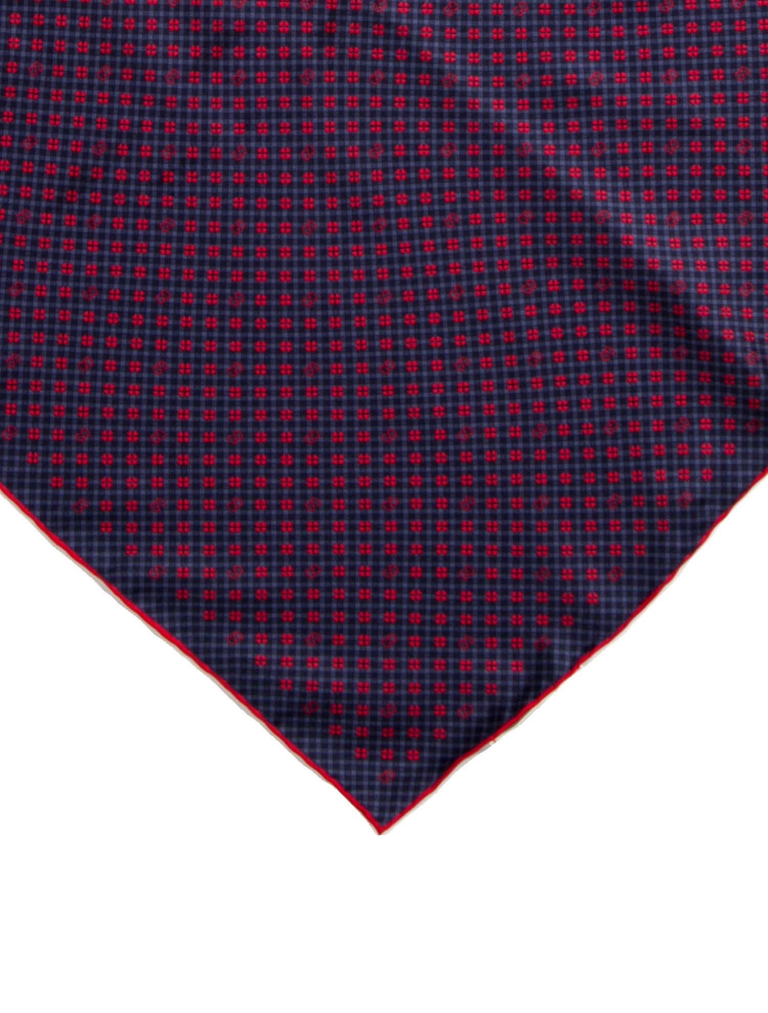 Gucci Patterned Pocket Square
