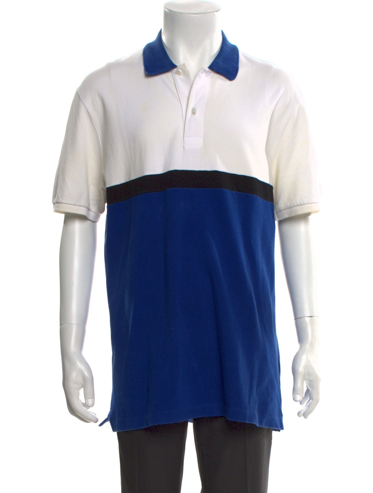 Gucci Interlocking G Logo Collar Polo Shirt