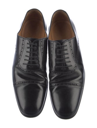 Gucci Leather Lasercut Accents Brogues