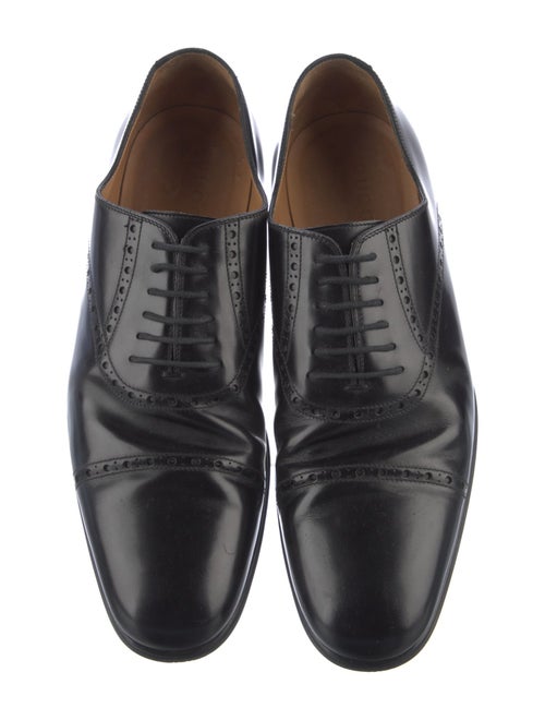 Gucci Leather Lasercut Accents Brogues